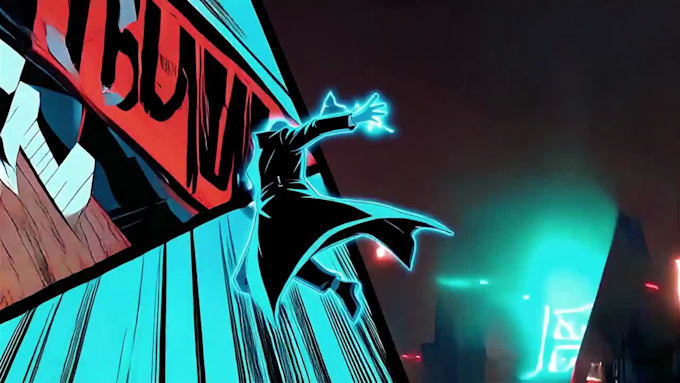 create cinematic comic motion and anime animation that grabs attention