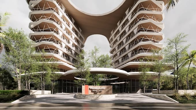 create photorealistic architectural exterior and interior