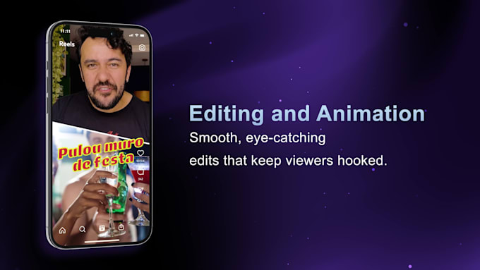 animate and edit a short style video