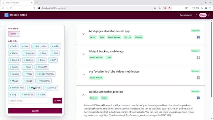 implement user authentication and data management in django