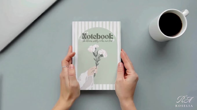 design a unique custom notebook or journal for you