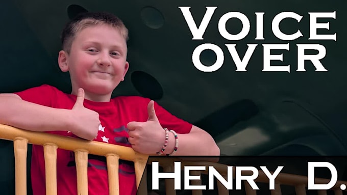 record boy child voiceover in american english