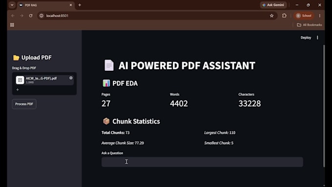build an ai chatbot using python, langchain and rag