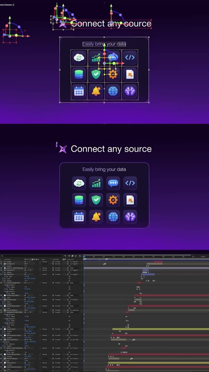 create saas explainer video 2d 3d product service business animated video