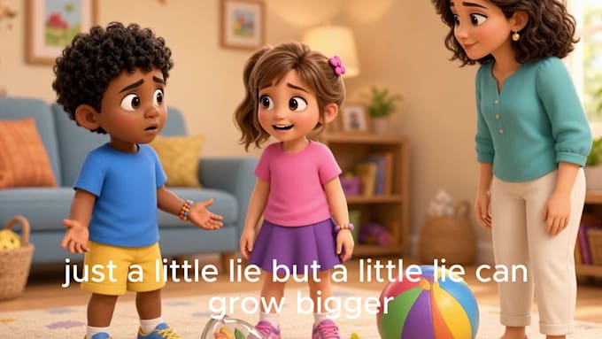 create 3d animation video, 3d character, kid video 3d animation, 3d explainer