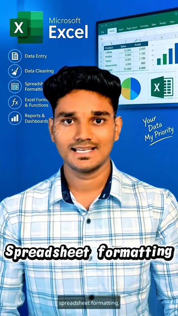 do microsoft excel data entry clean and merge excel data