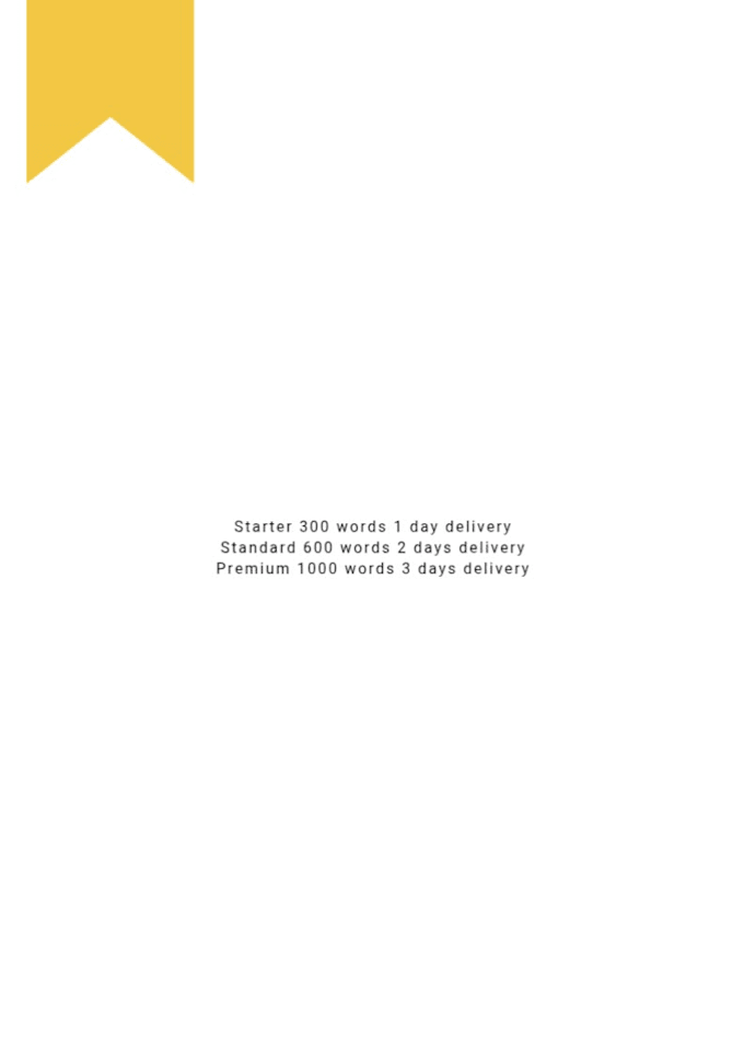create high quality website content