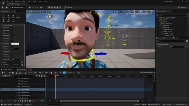 control rig character,motionbuilder,blend shapes,mocap realism,cartoon 3drig,fbx