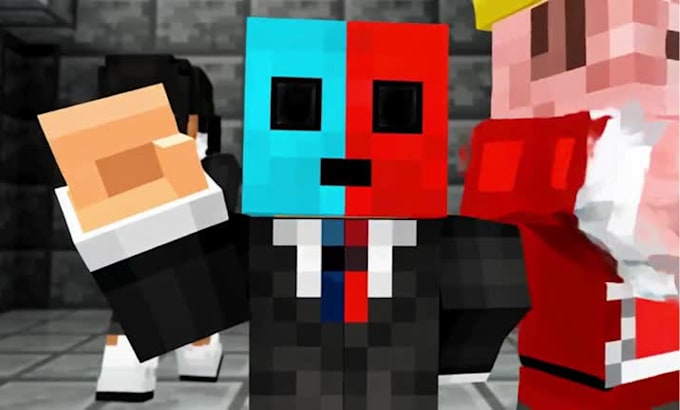 create custom minecraft skin, HD 3d skin, pvp roleplay, anime skin and character
