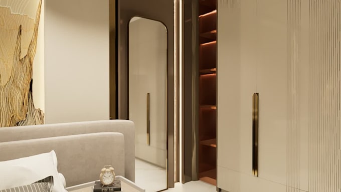 modern villa design luxury interior design villa rendering