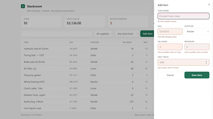 convert your excel spreadsheet into a custom web application