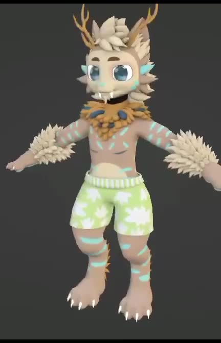 Create an anime style vrchat avatar with full facial rig by Vrchat_3d ...