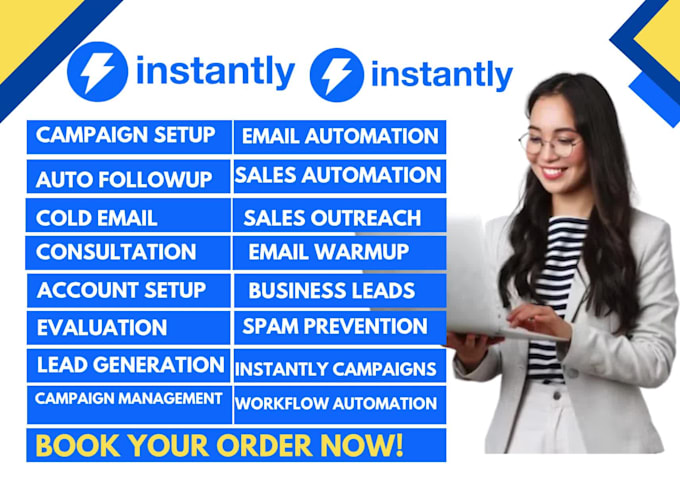setup instantly ai and manage instantly cold campaigns