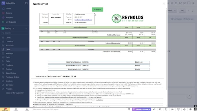 advanced zoho CRM automation and webhook integrations