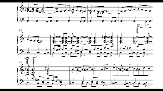provide professional music transcriptions and arrangements