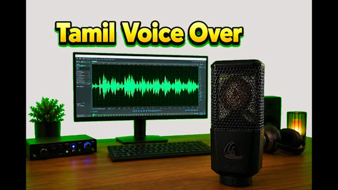 a professional tamil male voice over