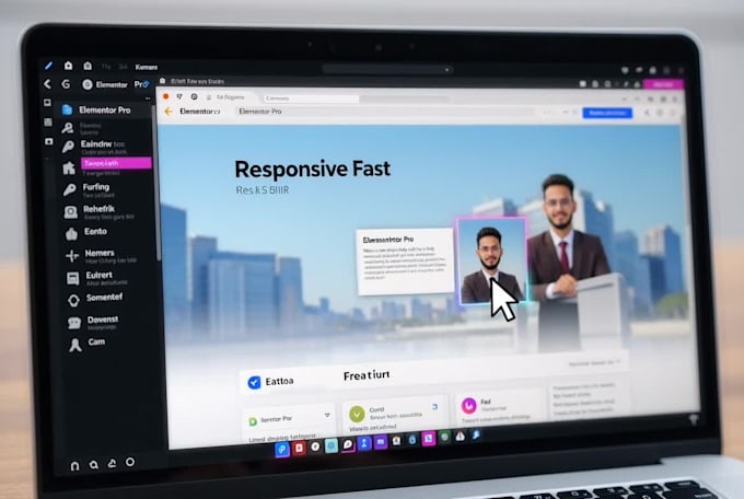 design or redesign your wordpress website with elementor pro, fully responsive