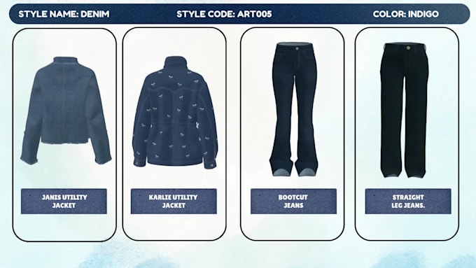 design 3d fashion, mockups, and animation by clo 3d