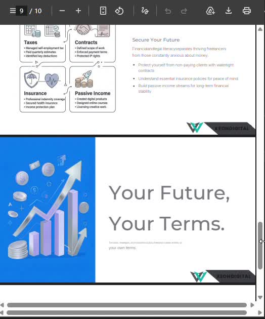 design a professional e book or PDF in canva