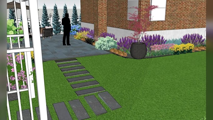 create professional landscape design and planting plans