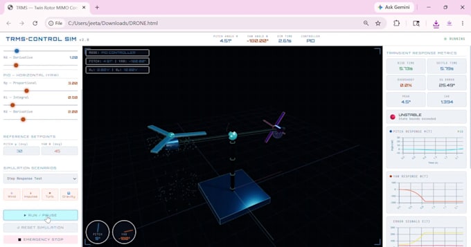 do pid lqr control system design and matlab simulation