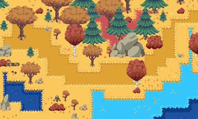 Crear tilesets de pixel art, tilemaps para rpgmaker xp,mv,mz y juegos ...