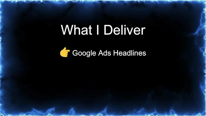 write google ads headlines and descriptions
