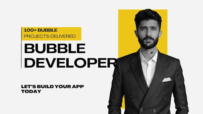 develop a business website design on bubble io as a bubble developer