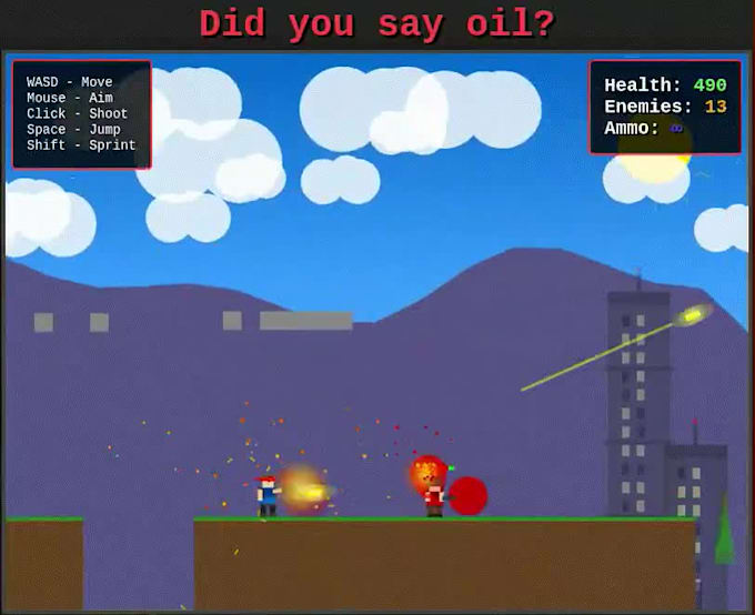 develop HTML5 browser game using javascript, phaser, webgl multiplayer 2d web