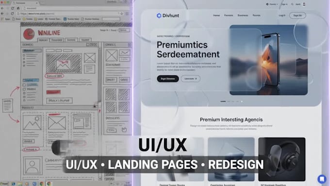 design divhunt dorik framer ycode umso responsive website ui ux landing page