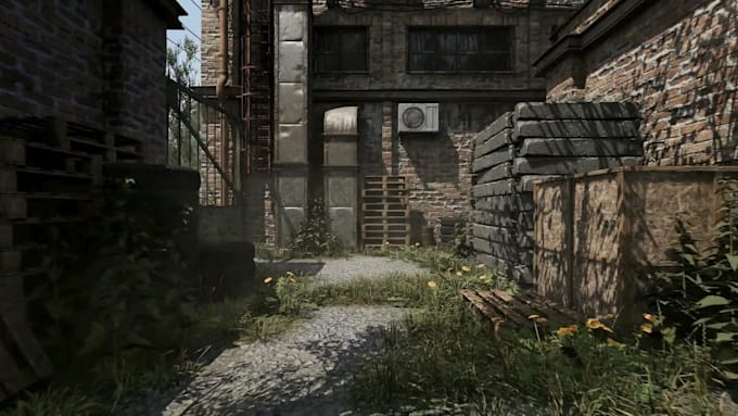 3d game environment open world map game level design unreal engine environment