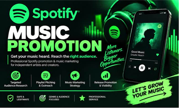 promote your music and help increase spotify exposure