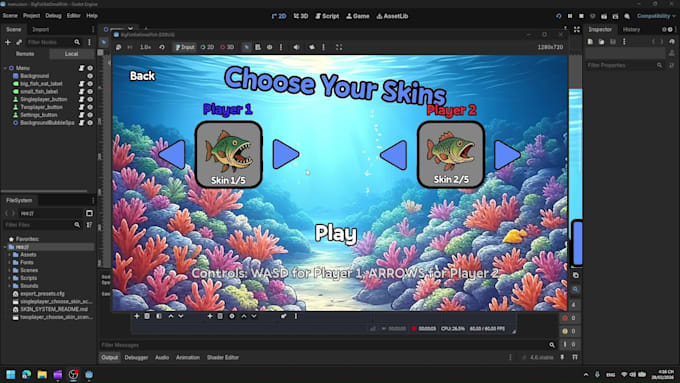 prototype a 2d game in godot