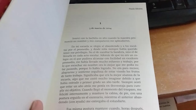 conmigo vas a crear emociones en el lector