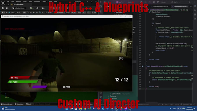 program ue5 gameplay systems in cpp and blueprints