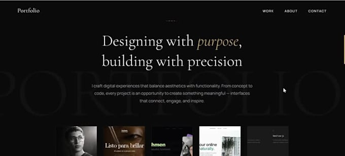 design and develop website