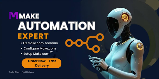 fix make com, made com, setup make com automation, make automation, make expert