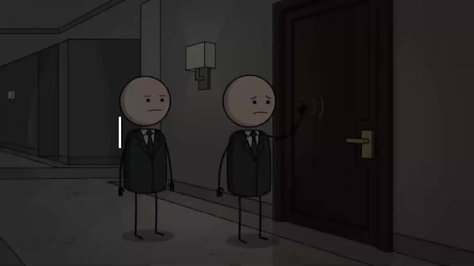 create 2d stickman animation for faceless youtube videos
