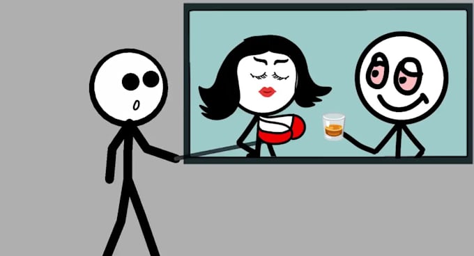 make stick figure animation video for youtube