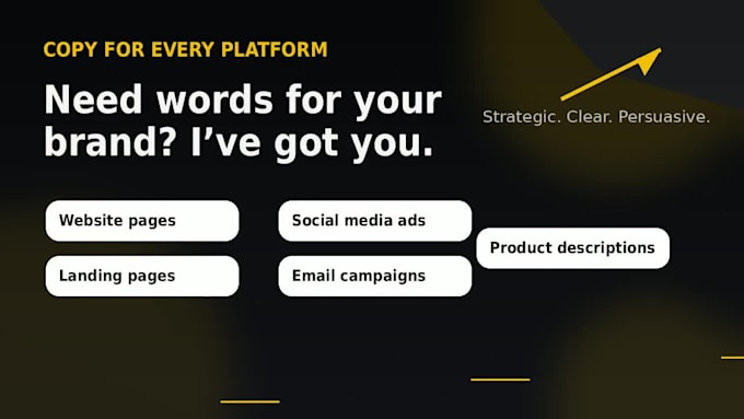 write persuasive copy that turns readers into customers