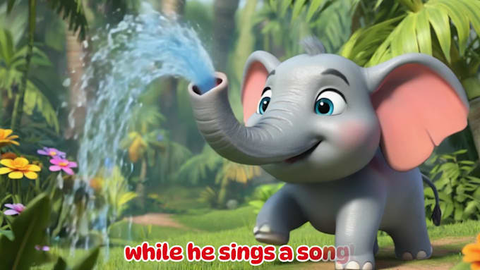 create 3d ai kids learning videos