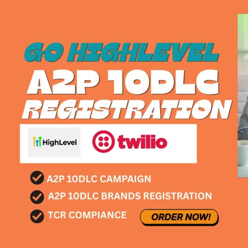 set up a2p 10dlc for gohighlevel a2p 10dlc, twilio a2p 10dlc, tcr registration