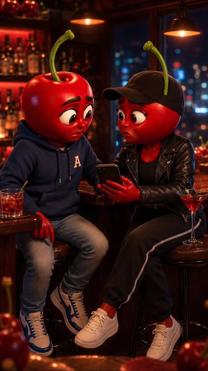 create pixar style ai animated characters and video clips