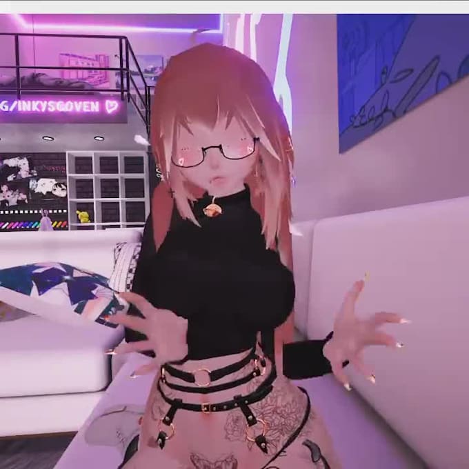 create 3d character models vtuber, anime, 3d rigging, vroid or vrchat