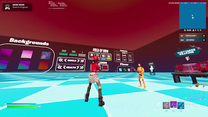 create a 1v1 fortnite map in uefn