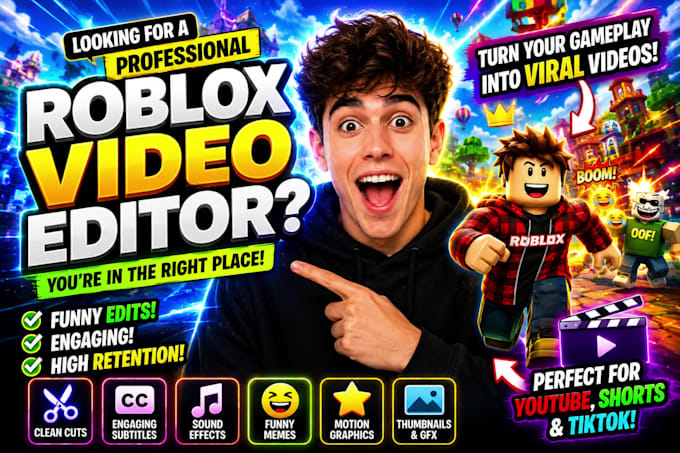 do roblox video editing, roblox gfx