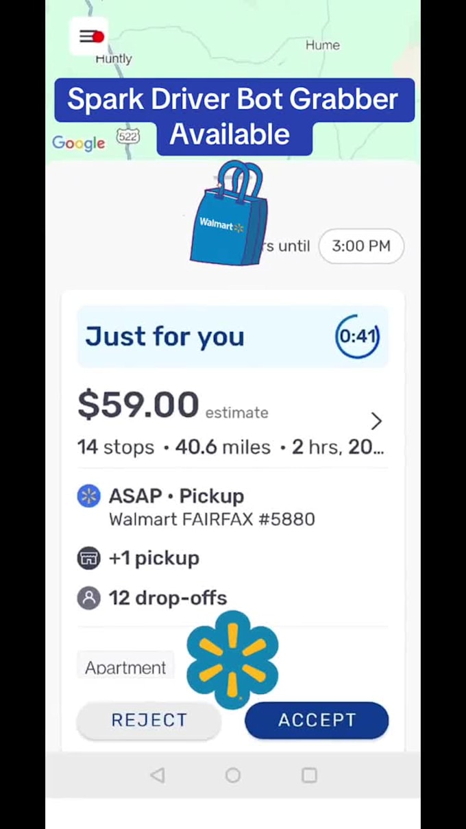 develop custom order grabber bot, doordash bot, instacart bot, uber reactivation