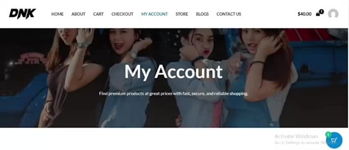 build a responsive wordpress woocommerce website
