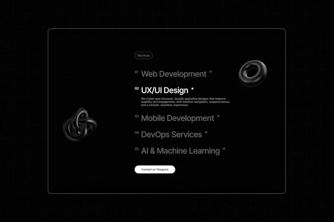 design a clean and professional website in figma