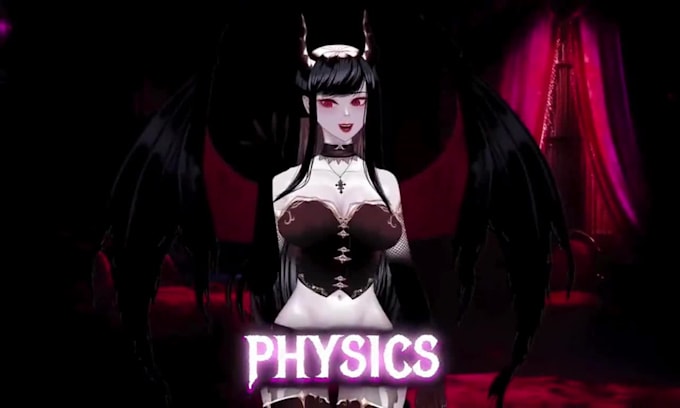 create vrchat avatar commission, vrc nsfw avatar anime 3d model vr character
